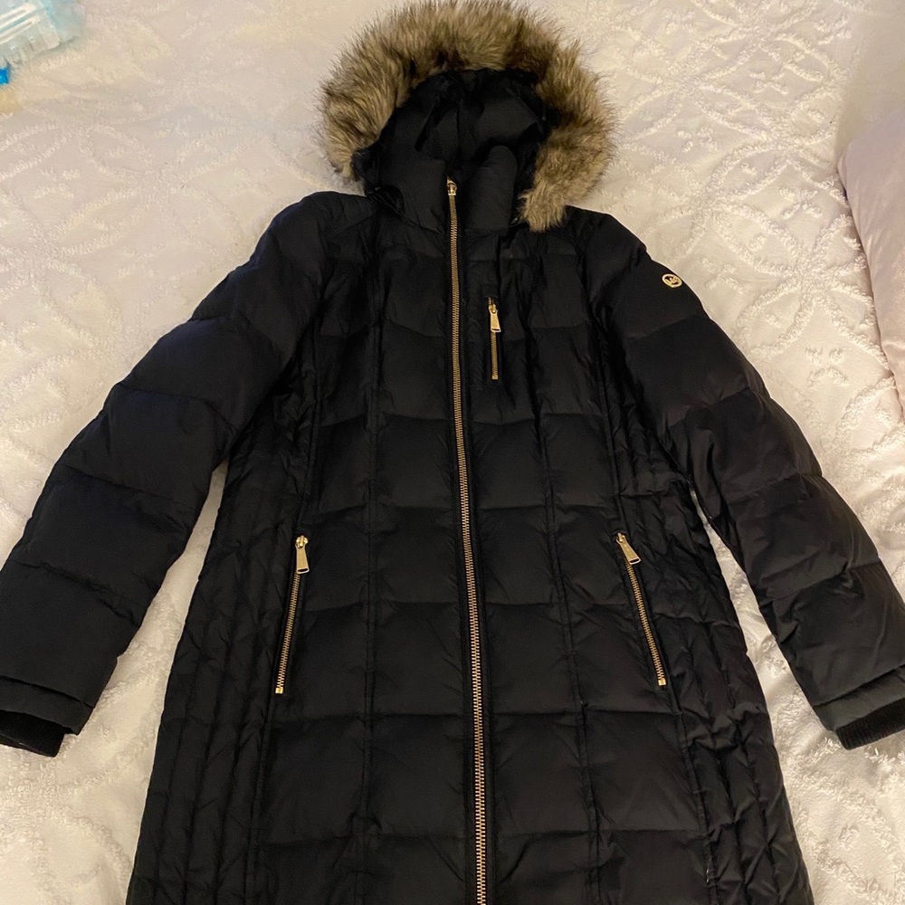 Michael Kors down jacket with removable hood